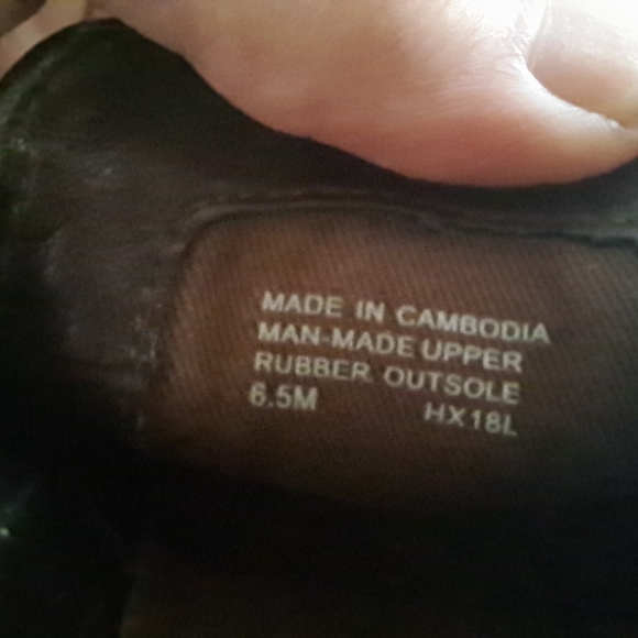 MK Michael KORS Keaton loafer shoes flats slip on laser cut out brown gold 6.5 - Picture 7 of 10